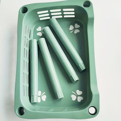Plastic Kitchen Storage Rack Bathroom Floor Storage Rack