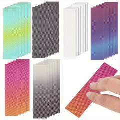 6pcs Anxiety Fidget Textured Strips Anti Stress Tactile Rough Sensory Stickers