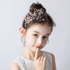 Artificial Flowers Hair Accessories Princess Decorative Head Jewelry