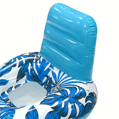 PVC Inflatable Pool Lounger with Backrest for Pool Party