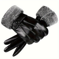 Winter Waterproof Touch Screen Gloves Men Warm Motorcycle Riding Gloves