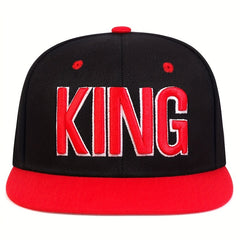 KING Embroidery Baseball Cap Hip Hop Snapback Cap
