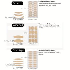 Invisible Double Eyelid Tape Transparent Self Adhesive Eyelid Patch