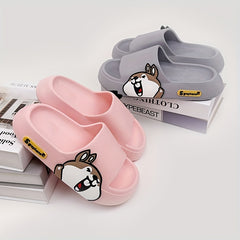 Easter Cartoon Rabbit Slippers for Men Women Non Slip Indoor Outdoor