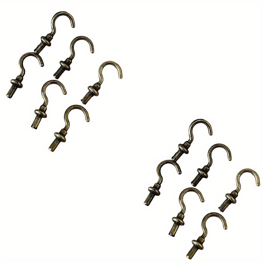 DIY Hook Set for Dollhouse Furniture Models - Pack of 12