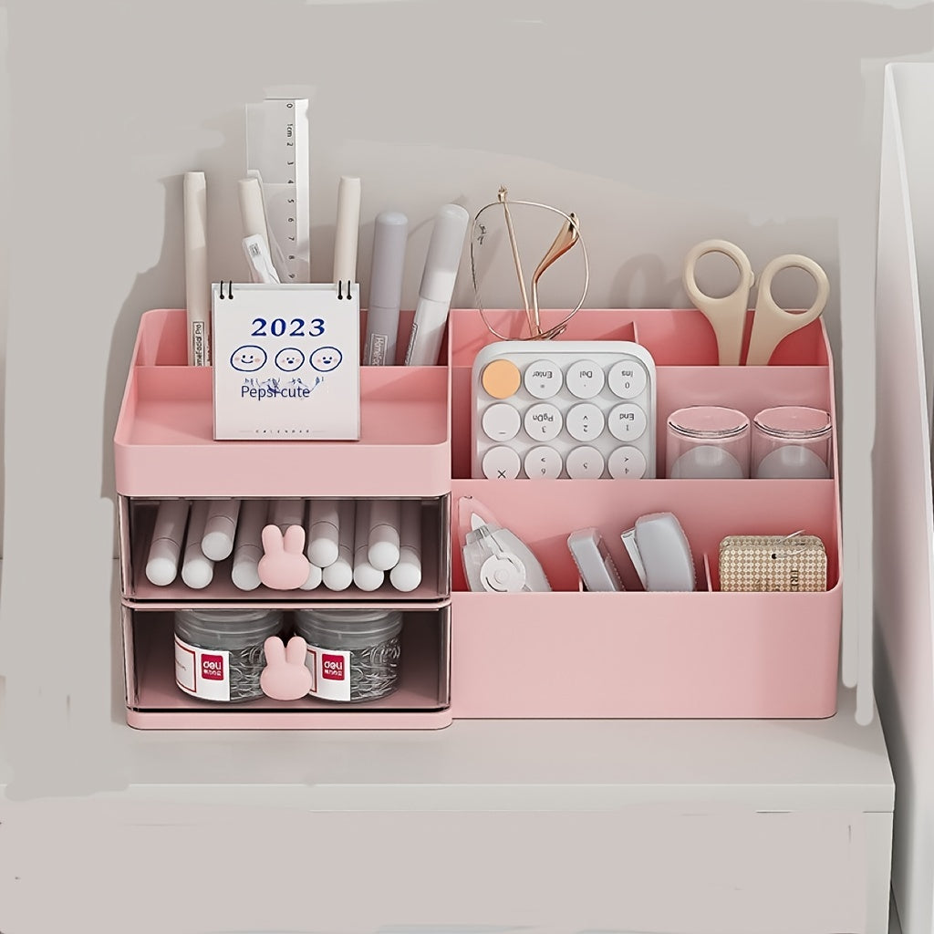 Desktop Drawer Storage Box for Office and Dormitory