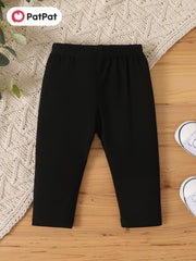 Comfy Leggings for Baby Girls Elastic Waist Trousers