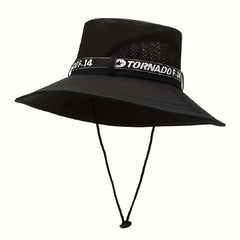 Men's Big Brim Sunscreen Hat Foldable for Outdoor Activities