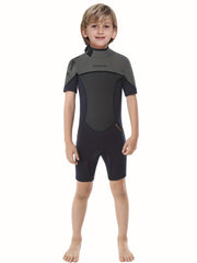 Kids Neoprene Shorty Wetsuit 2.5mm for Underwater Diving