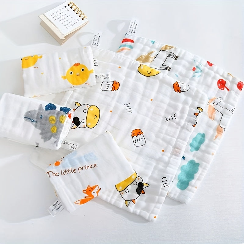 6-Layer Gauze Bib Baby Towel Small Towel