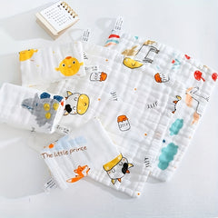 6-Layer Gauze Bib Baby Towel Small Towel