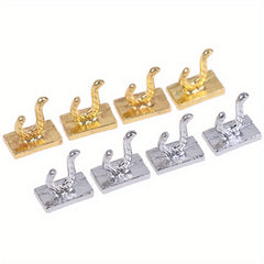 12 Dollhouse Mini DIY Hut Model Accessories BJD Props Alloy Hook Hangers