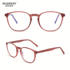 Square Blue Light Glasses TR90 Jelly Frame Clear Lens Glasses