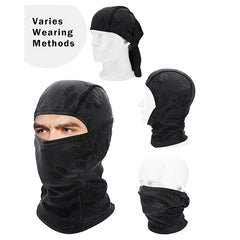 1pc Camouflage Balaclava Face Mask Neck Gaiter for Outdoor Activities