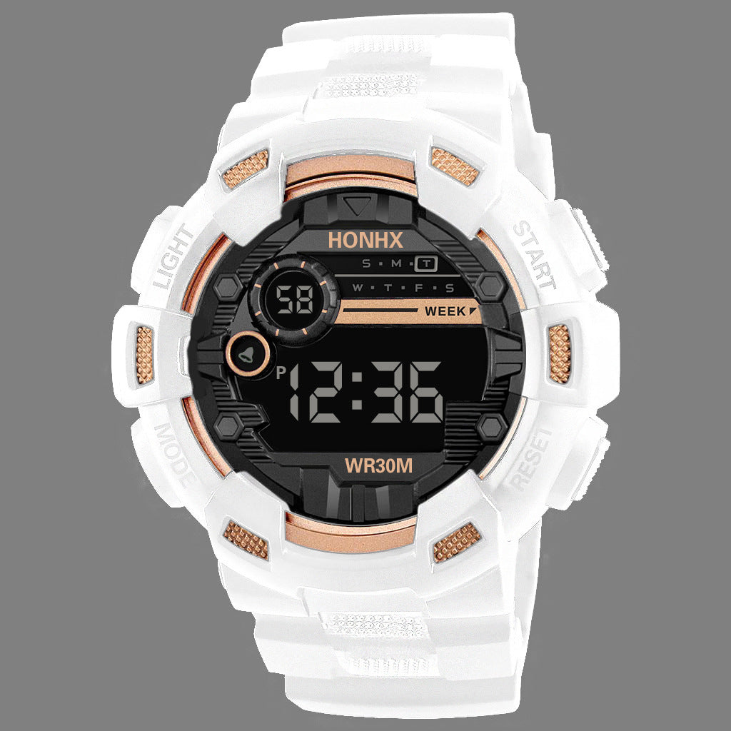 Girls Casual Digital Watch with Silicone Band
