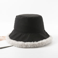 Fluffy Faux Fur Bucket Hat - Reversible - Bachelorette Party Matching Hats