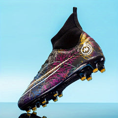 Boy's High Top Non Slip AG Football Cleat