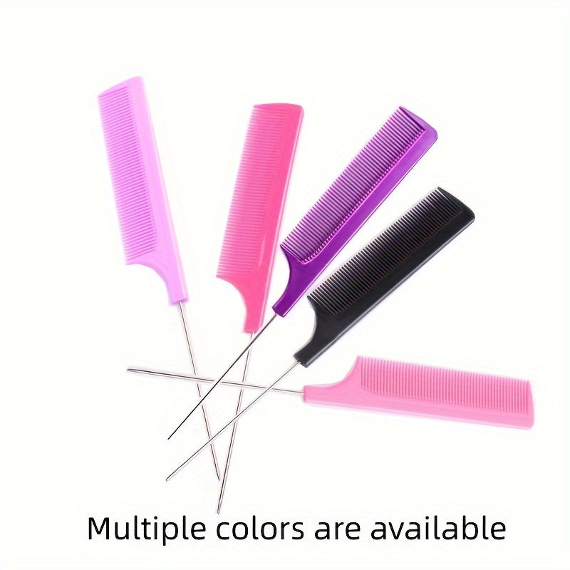 Professional Rat Tail Hair Comb Anti static Hair Dye Brush