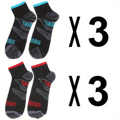 Compression Quarter Socks Cotton Soft Breathable Sports Socks