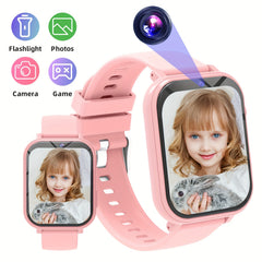 Kids Smart Watch with Flashlight Camera Step Counter & Touch Screen