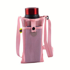Mesh Pouch for Water Bottle & Phone, Beach & Outdoor Sports