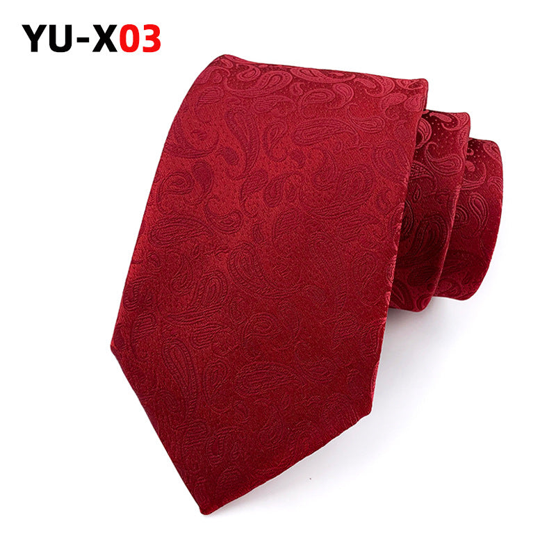 Men's Vintage Business Polyester Tie