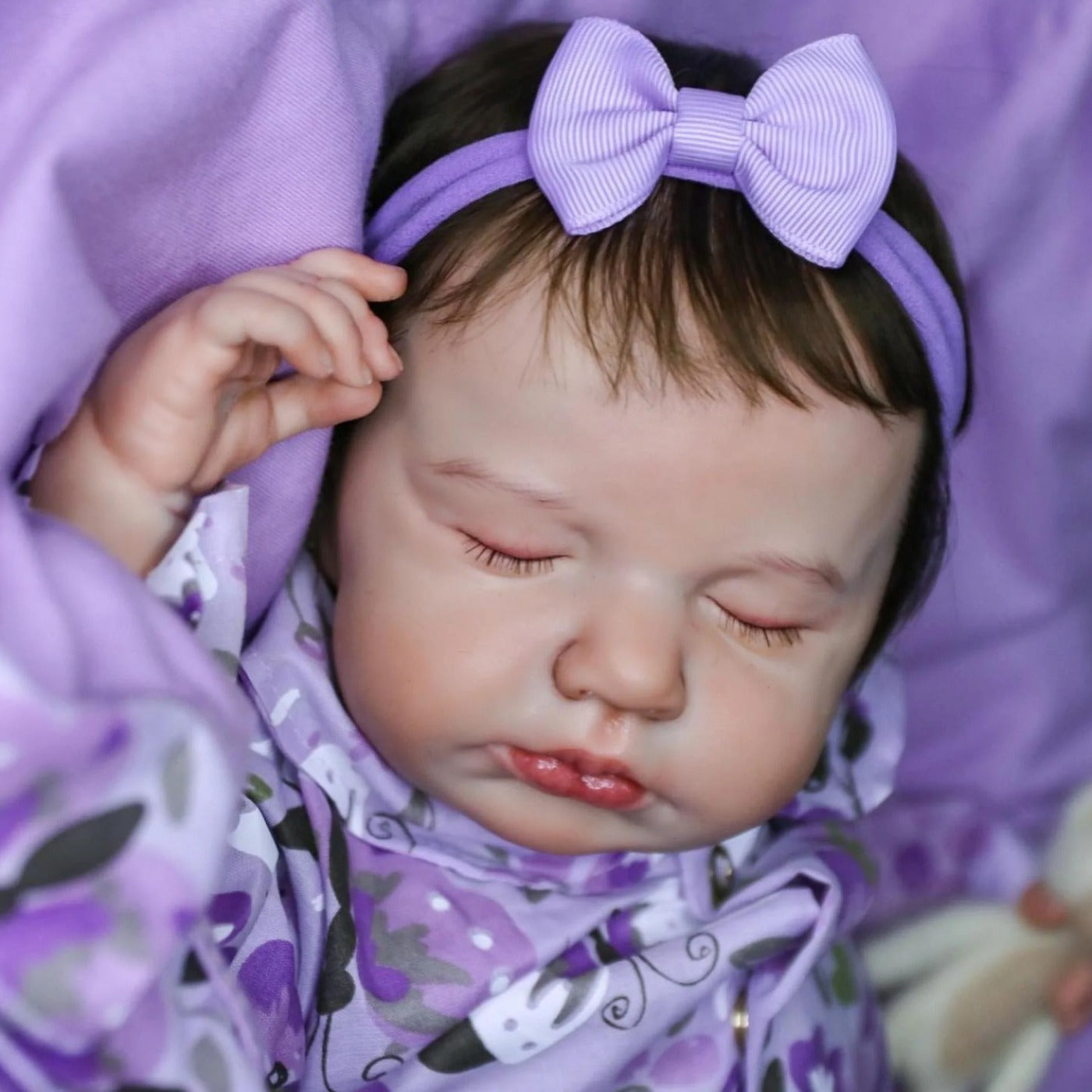 50 Sleeping Youngsters Reborn Doll with 3D Paint Veins Realistic Art Toy