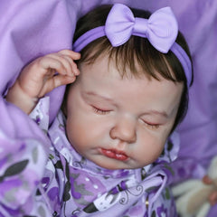 50 Sleeping Youngsters Reborn Doll with 3D Paint Veins Realistic Art Toy