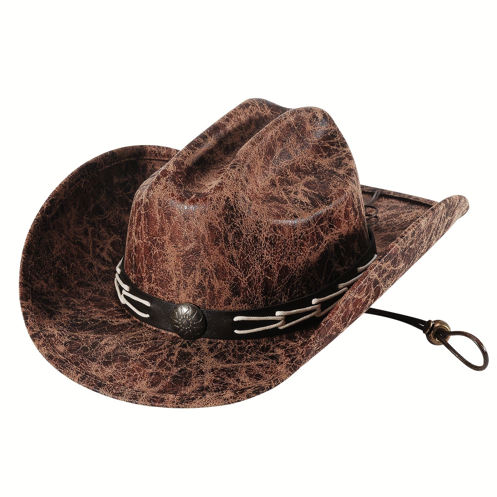 Durable Breathable Sunshade Cowboy Hat for Outdoor Activities