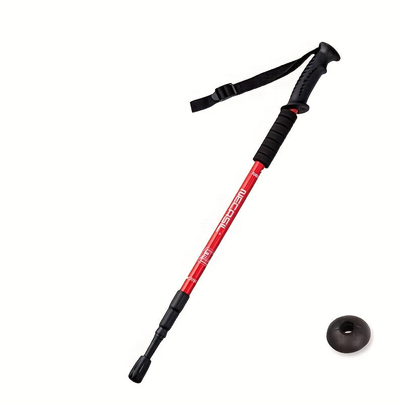 Ultralight Aluminum Mountaineering Cane for Outdoor Activities