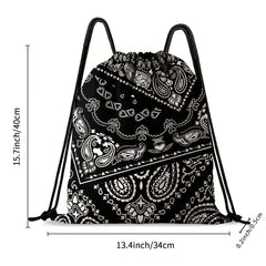 Portable Drawstring Bag for Outdoor Camping Travel & Cycling