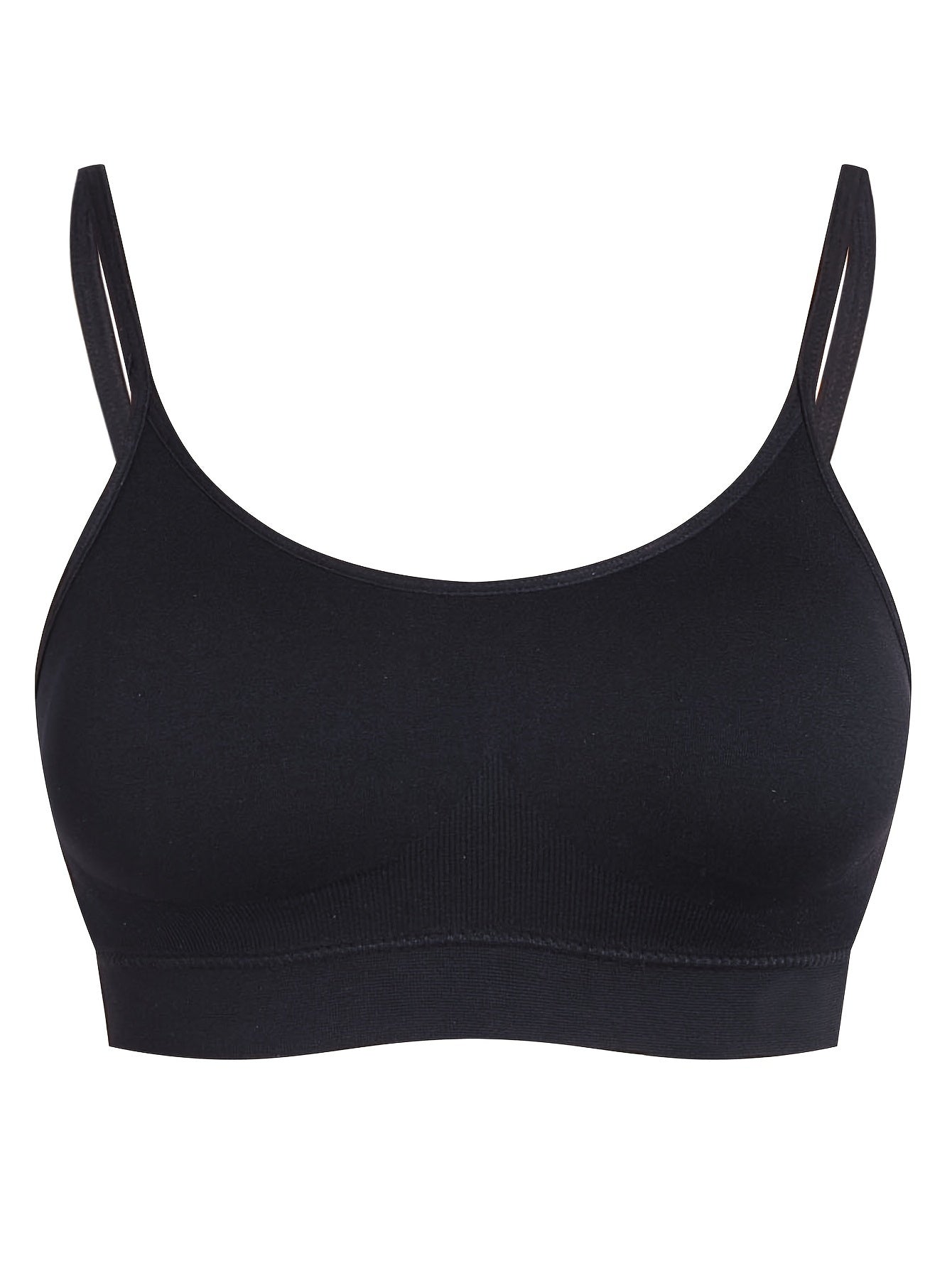 Seamless High Stretch Fitness Bra With Removable Pads