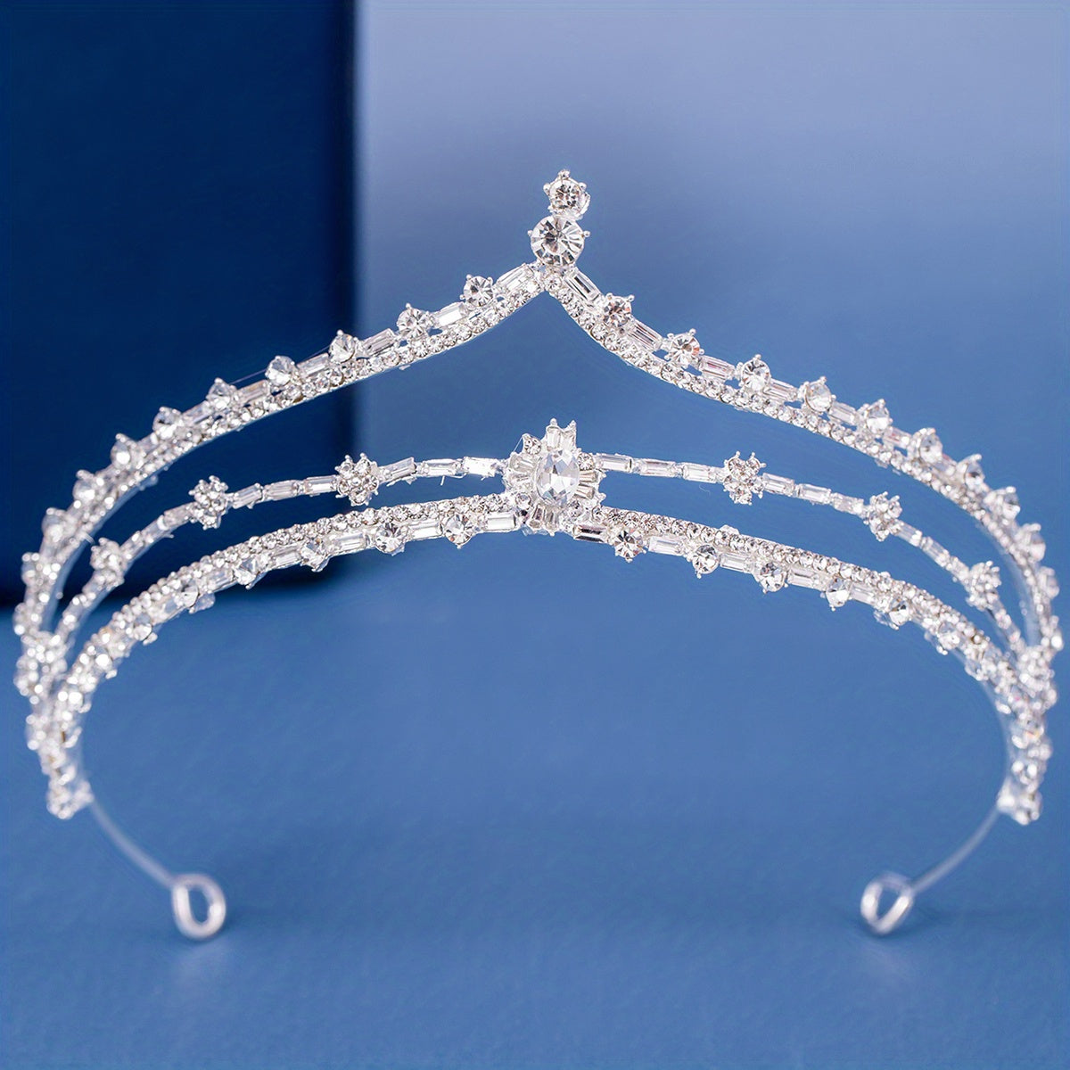 Girl's Fairy Birthday Rhinestone Crown Tiara