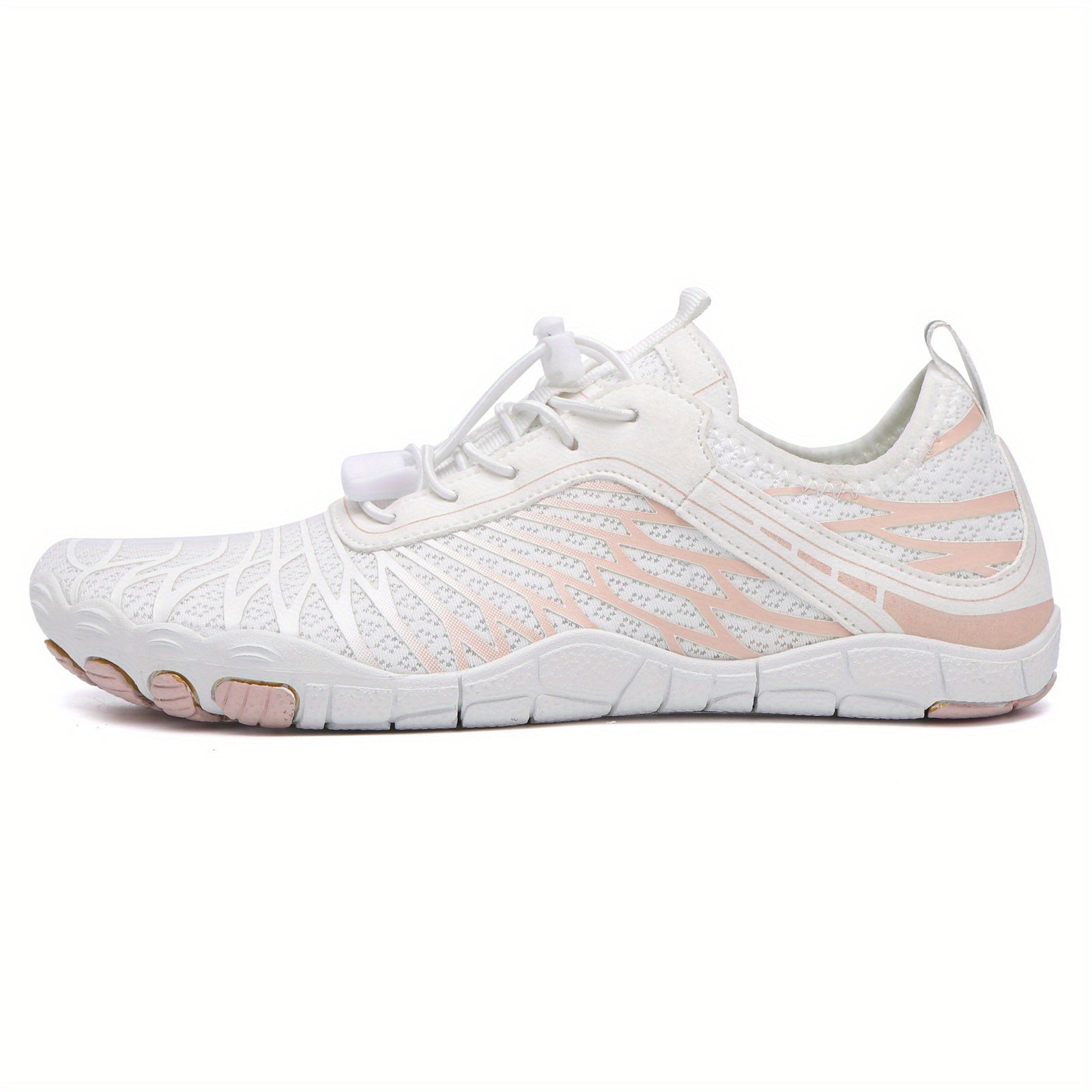 Unisex Lace Up Barefoot Water Shoes Quick Drying Sneakers