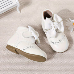 Girls Bowknot Boots Spring Fall Winter