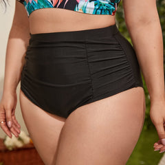 Modest Bikini Bottoms High Rise Swimwear Panty