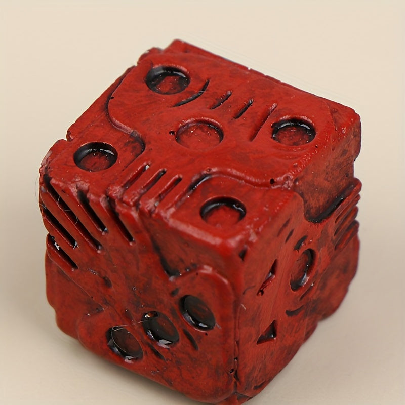 1pc Halloween Skull Pattern Polyhedral Dice