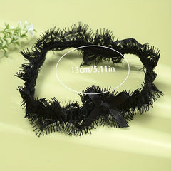Wide Lace Garter Belt Bowknot Legs Band Bridal Wedding Accessories