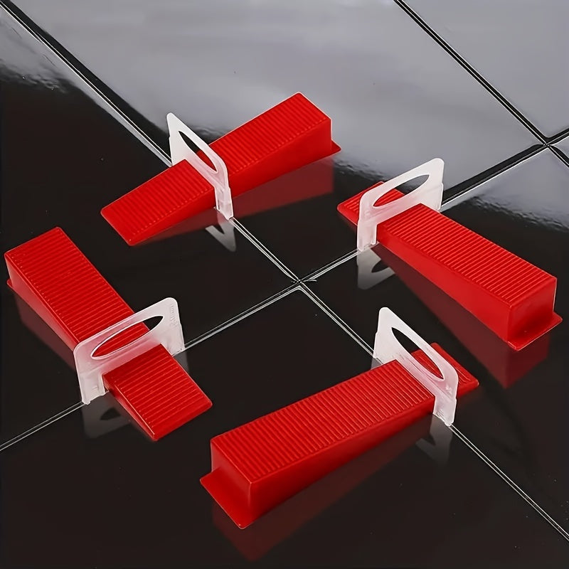 100pcs Tile Leveling System Clips 1.5mm DIY Tile Leveler Spacer
