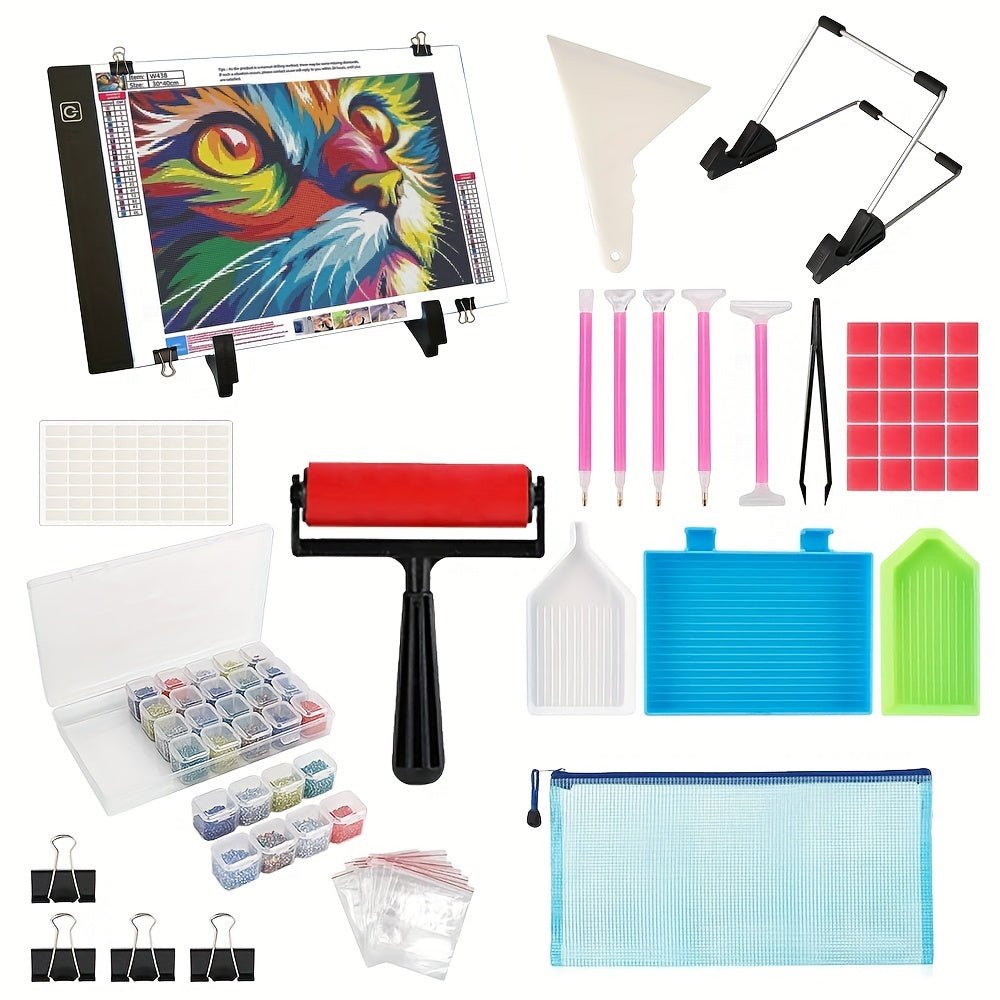 A4 LED Light Pad Kit for Diamond Painting
