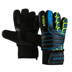 MYOKIA 1 Pair Goalkeeper Goalie Soccer Gloves Anti Slip Latex Gloves