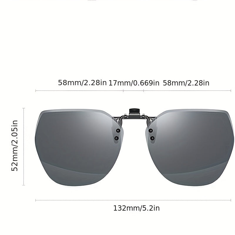 Clip on Sunglasses For Men UV Protection