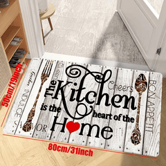 Soft Kitchen Rug Cushioned Anti-Fatigue Waterproof Non-Slip Runner Rug