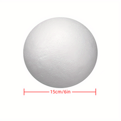 Craft Foam Balls for Christmas Ornaments and Modeling