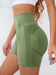 High Waist Yoga Running Shorts for Women