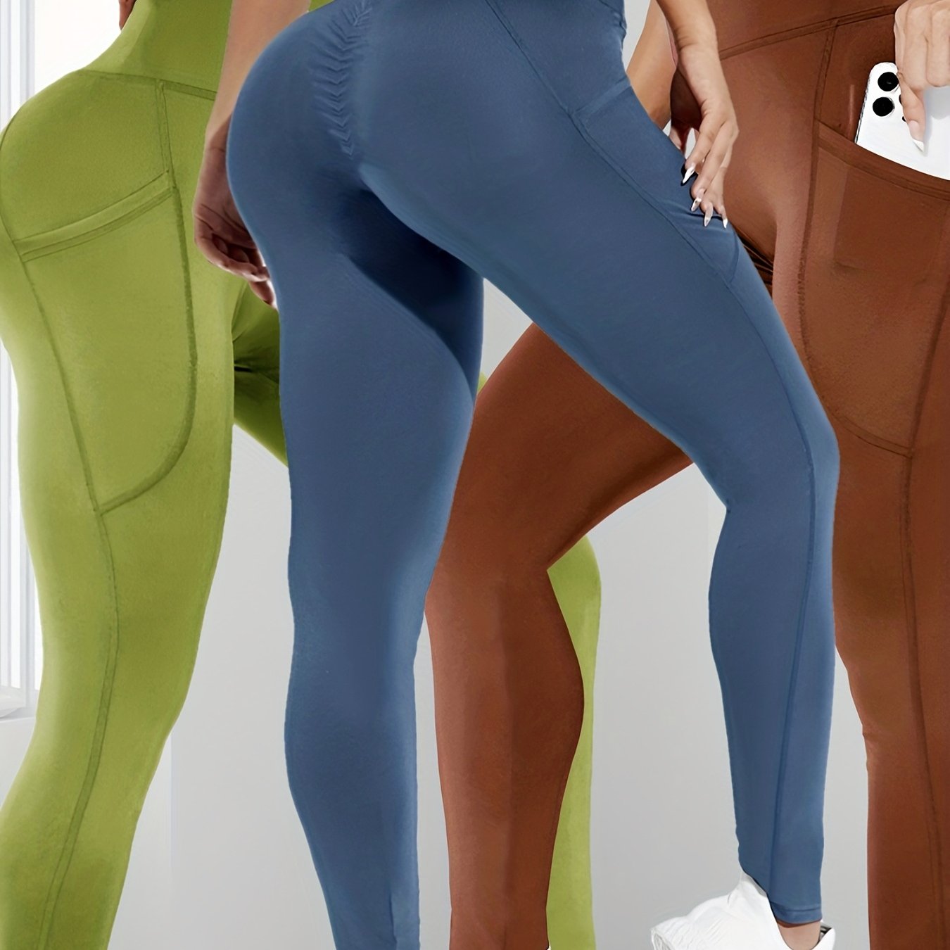 Seamless Ladies Sports Yoga Leggings for Yoga & Casual Wear