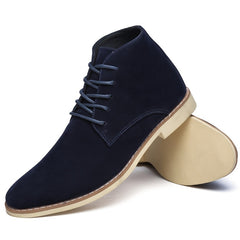 Men's Lace Up Ankle Boots British Style for Winter