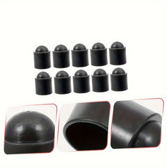 10pcs Billiard Cue End Protectors Billiard Cue Sleeve Billiard Cue Accessories