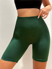 3pcs Seamless Yoga Shorts High Waist Butt Lift Athletic Running Pants