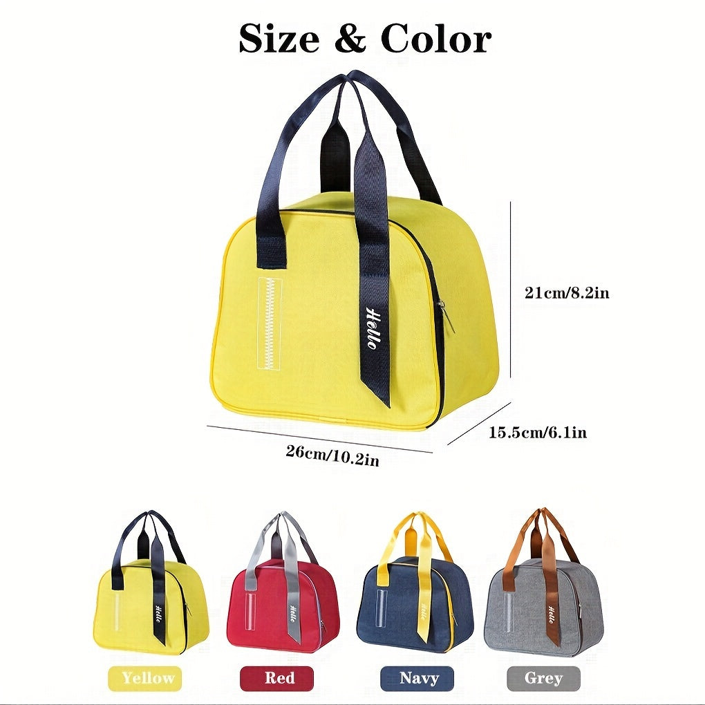 Insulated Lunch Box Bag Portable Tote Bag School Bento Bag